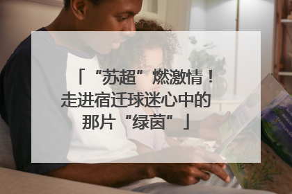 “苏超”燃激情！走进宿迁球迷心中的那片“绿茵”