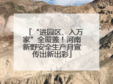 “进园区、入万家”全覆盖！河南新野安全生产月宣传出新出彩