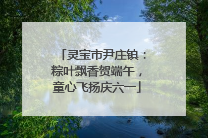 灵宝市尹庄镇：粽叶飘香贺端午，童心飞扬庆六一