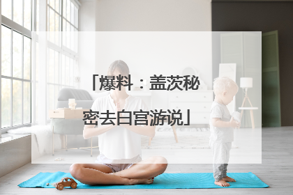 爆料：盖茨秘密去白宫游说