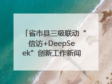 省市县三级联动“信访+DeepSeek”创新工作新闻发布会举行