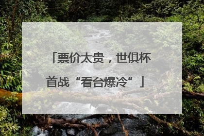 票价太贵，世俱杯首战“看台爆冷”