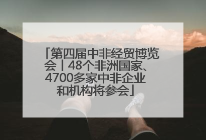 第四届中非经贸博览会丨48个非洲国家、4700多家中非企业和机构将参会