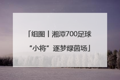 组图丨湘潭700足球“小将”逐梦绿茵场