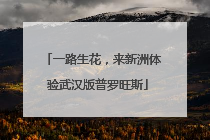 一路生花，来新洲体验武汉版普罗旺斯