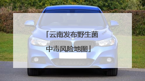 云南发布野生菌中毒风险地图