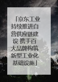 京东工业持续推进自营供应链建设 携手百大品牌构筑新型工业化基础设施