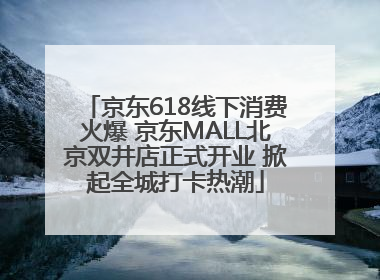 京东618线下消费火爆 京东MALL北京双井店正式开业 掀起全城打卡热潮