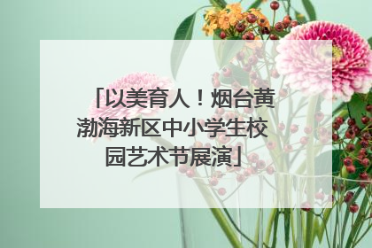 以美育人！烟台黄渤海新区中小学生校园艺术节展演
