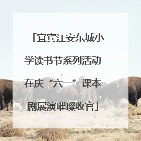 宜宾江安东城小学读书节系列活动在庆“六一”课本剧展演璀璨收官