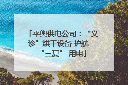 平舆供电公司：“义诊”烘干设备 护航 “三夏” 用电