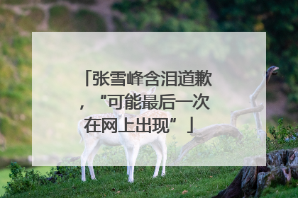 张雪峰含泪道歉，“可能最后一次在网上出现”
