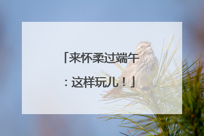 来怀柔过端午：这样玩儿！