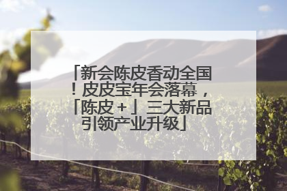 新会陈皮香动全国！皮皮宝年会落幕，「陈皮＋」三大新品引领产业升级