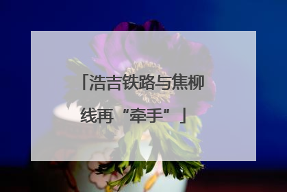 浩吉铁路与焦柳线再“牵手”