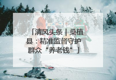 清风头条｜桑植县：精准监督守护群众“养老钱”