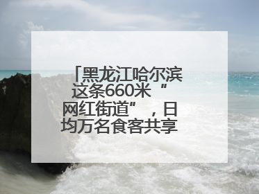 黑龙江哈尔滨这条660米“网红街道”，日均万名食客共享“平安滋味”