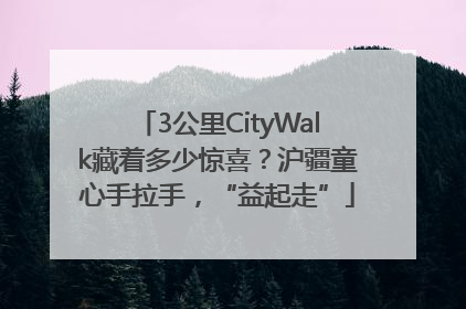 3公里CityWalk藏着多少惊喜？沪疆童心手拉手，“益起走”